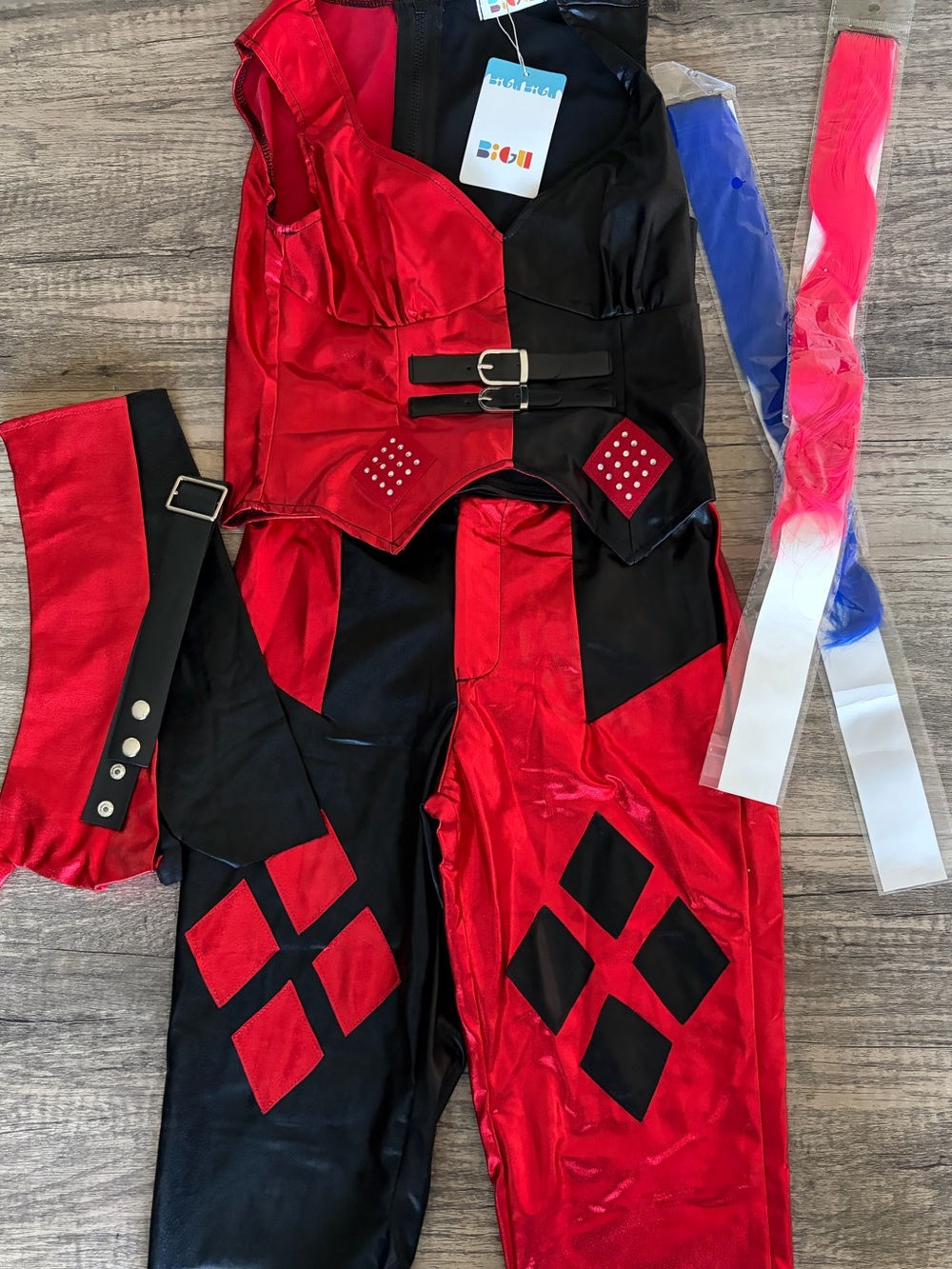 Kids Harley Quin costume